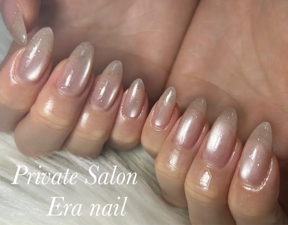ネイル マグネットネイル マグネットワンカラー ワンカラーネイル ハンドネイル Era nailのネイルデザイン