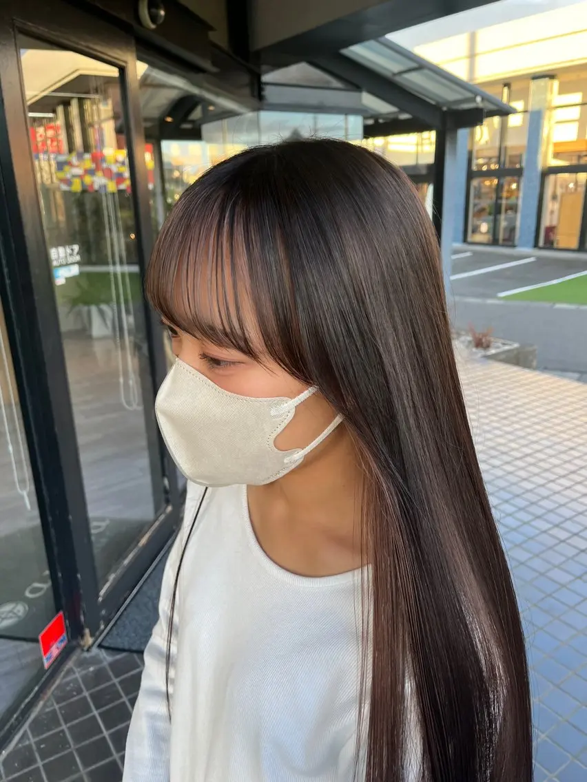 ロング alu yuinaのヘアスタイル