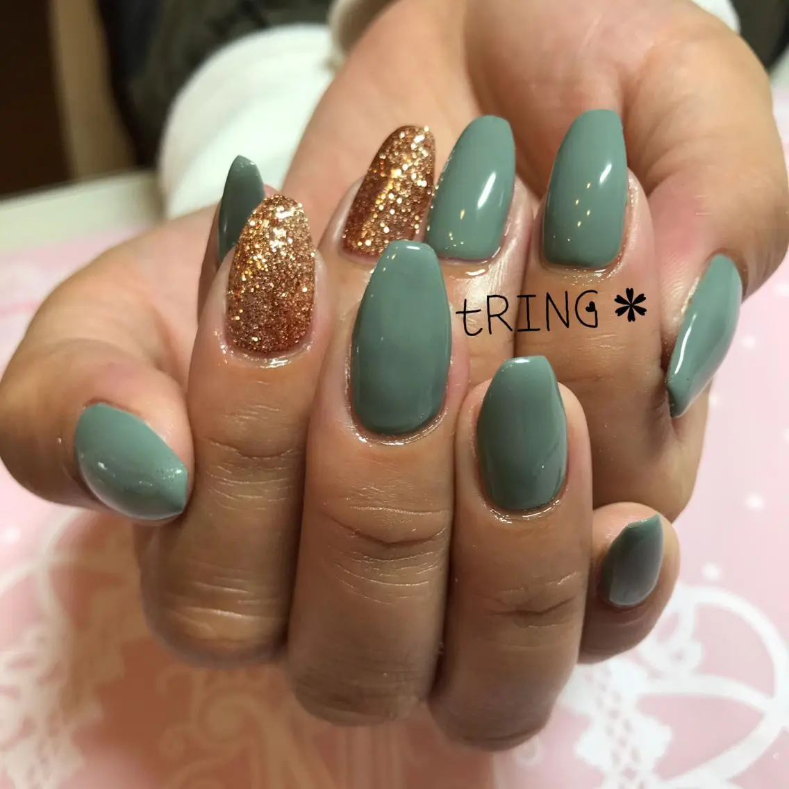 ネイル ハンドネイル tRING* しいの木台のネイルデザイン