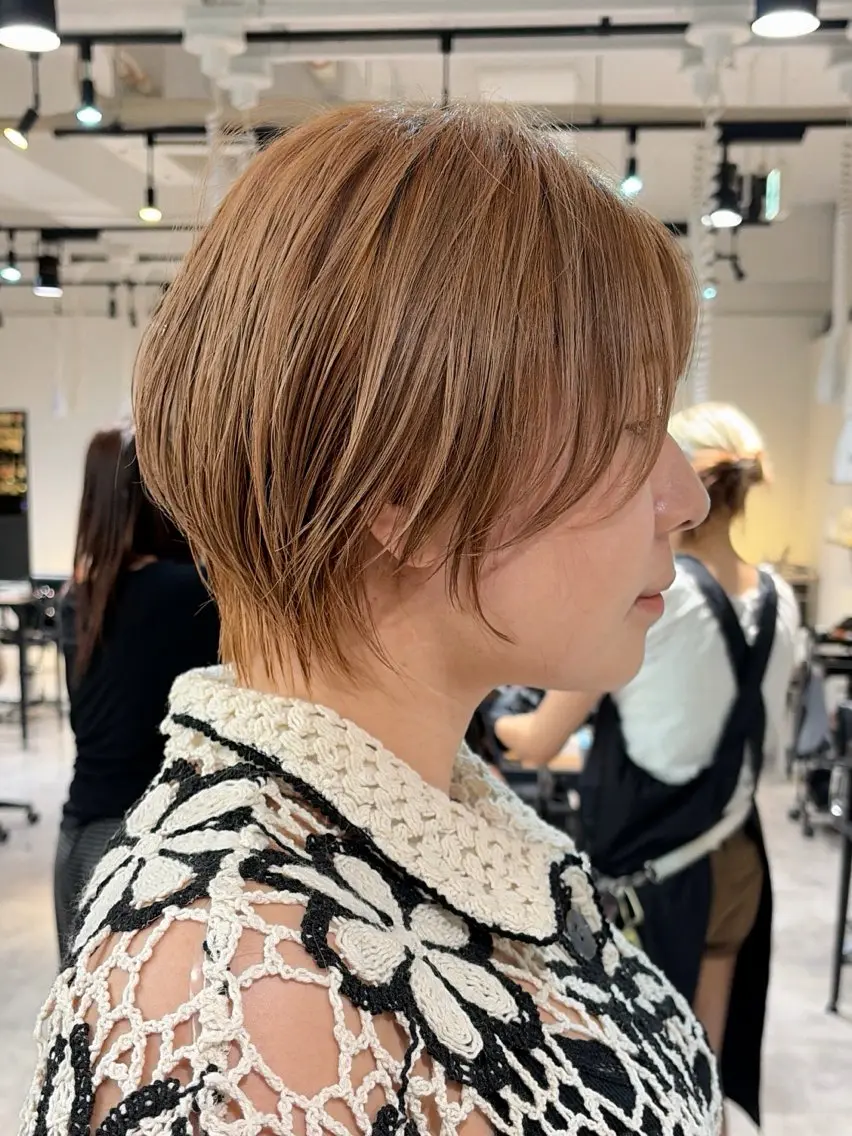 ショート 久保 佳乃のヘアスタイル