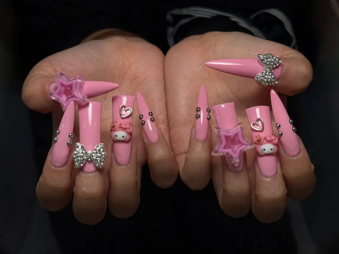 ネイル 韓国ネイル マグネットネイル シンプルネイル 夏ネイル ハンドネイル CoMo Nailのネイルデザイン