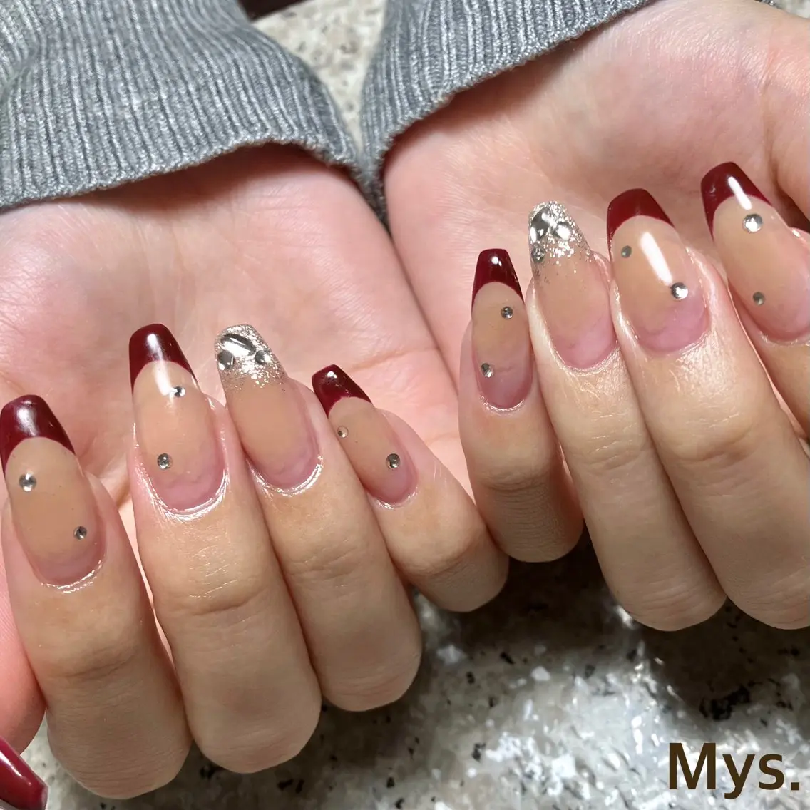 ネイル ハンドネイル Mys. 三上紗紀のネイルデザイン