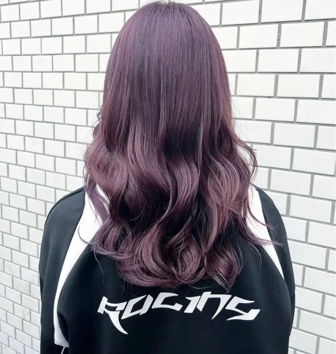 セミロング カラー ヘアカラー トリートメント karin🌛ボブ／ 透明感たっぷりカラーのヘアスタイル