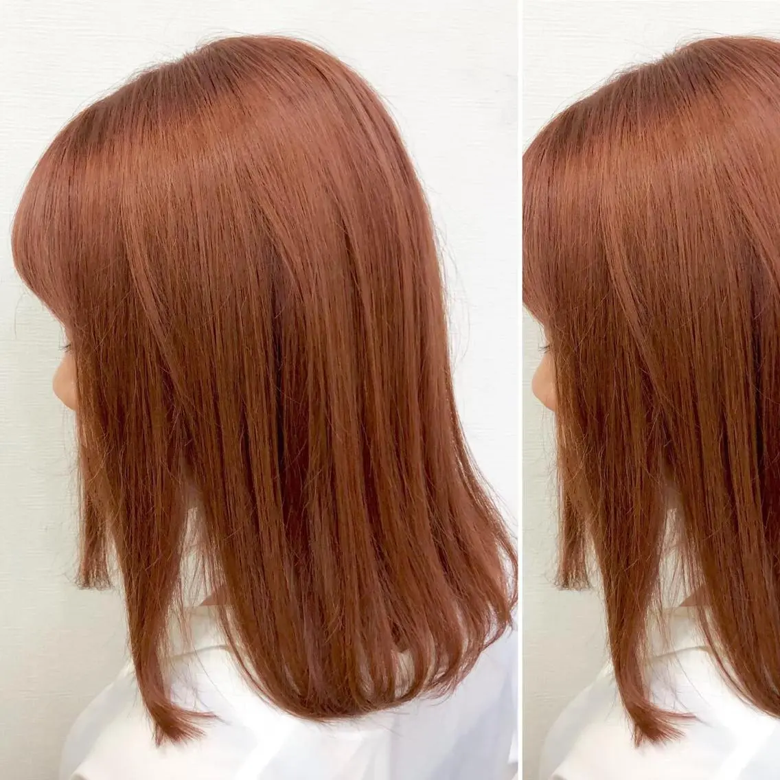 ショート カラー カット ヘアカラー JuNブリーチに 縮毛矯正するプロのヘアスタイル
