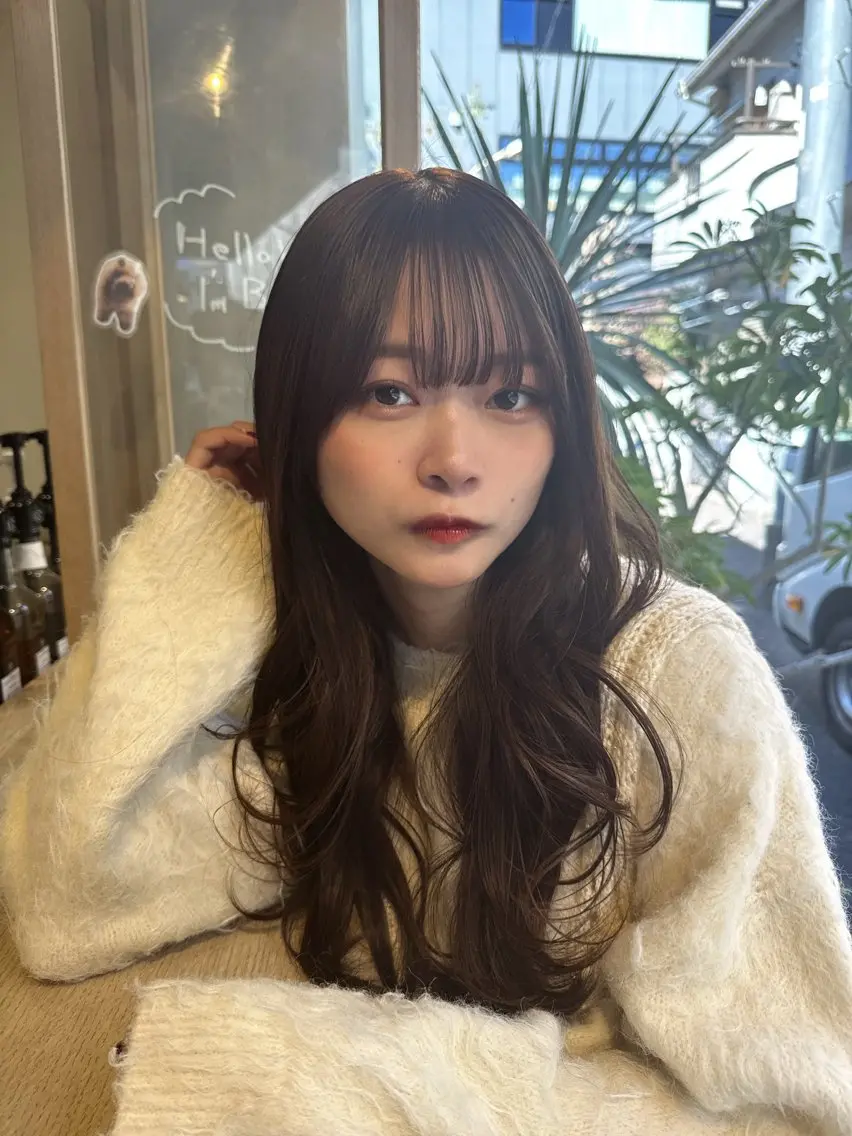 ミディアム カラー カット ヘアカラー トリートメント 💎透明感カラー特化 💎TAISEIのヘアスタイル