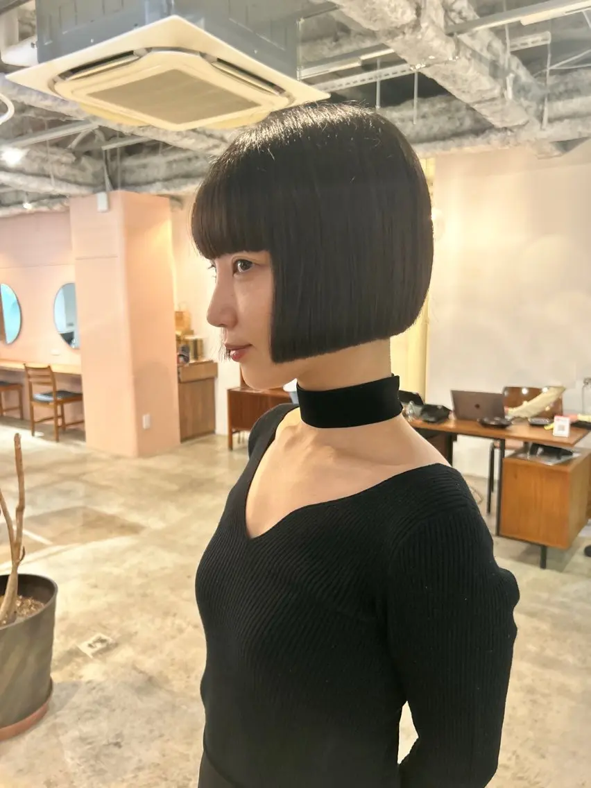ショート ボブ chico .のヘアスタイル