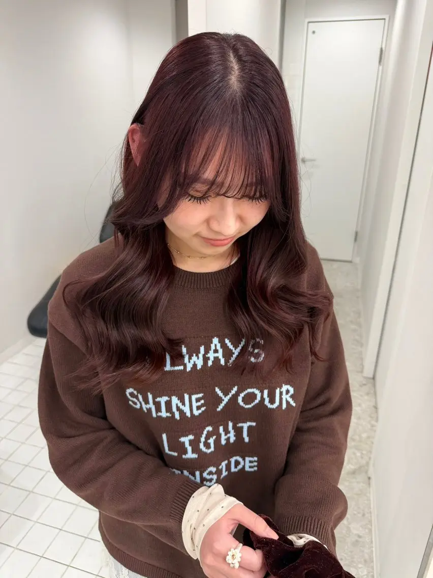 ロング カラー トリートメント ヘアカラー 大阪梅田/ イマムラミヅキのヘアスタイル