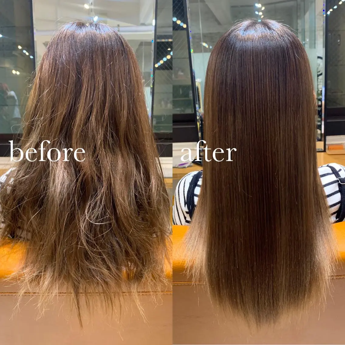 ロング ハイライト り ほのヘアスタイル