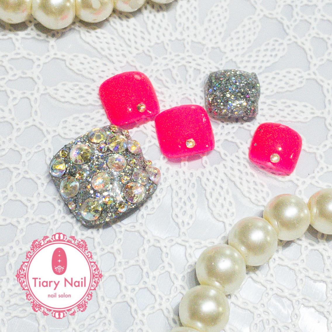 ネイル 桜ネイル 長さ出し オフィスネイル スカルプネイル シンプルネイル 💗🪽Tiary Nail🪽💗のネイルデザイン