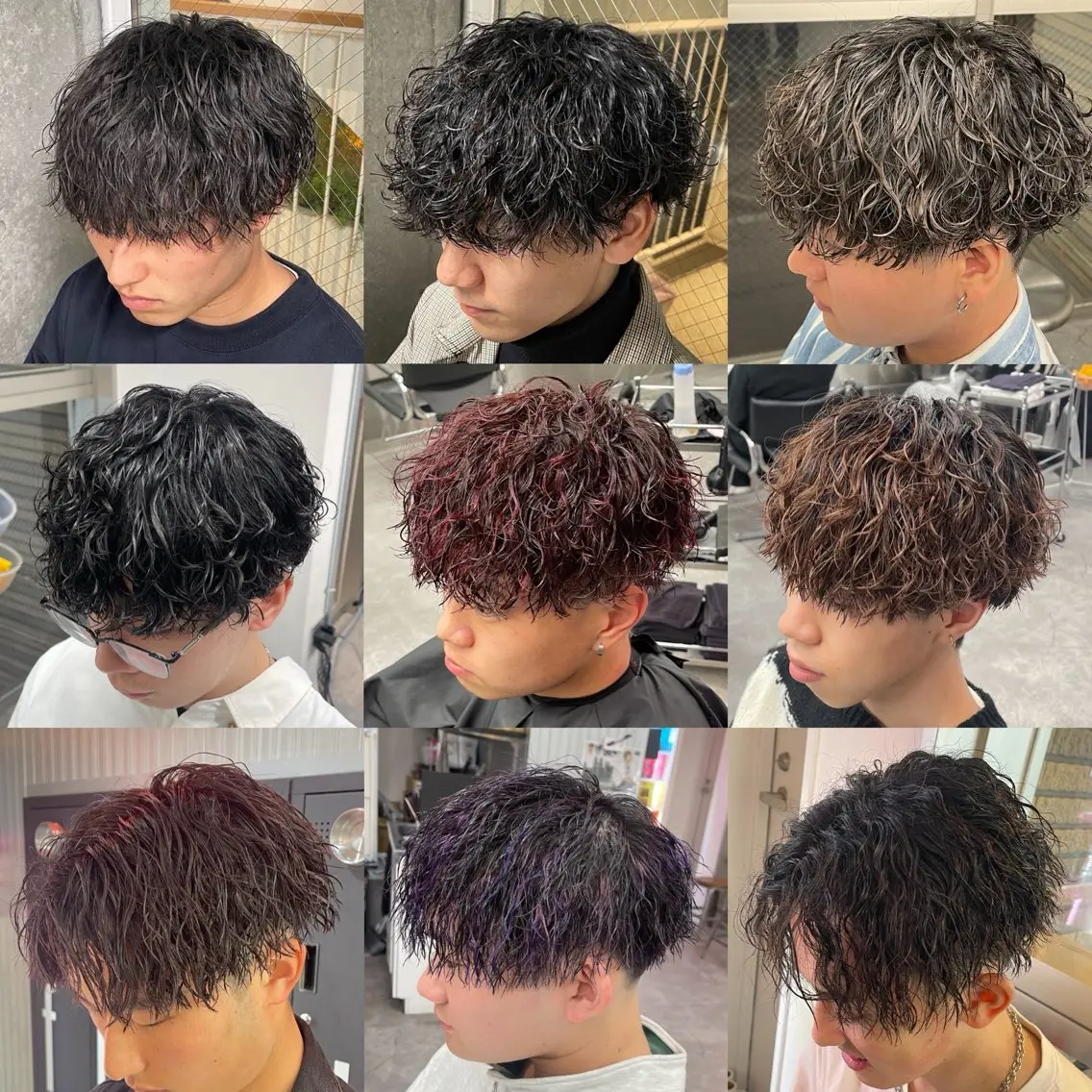 【 メンズ限定 】 カット＋パーマ(当日相談メニュー)の写真