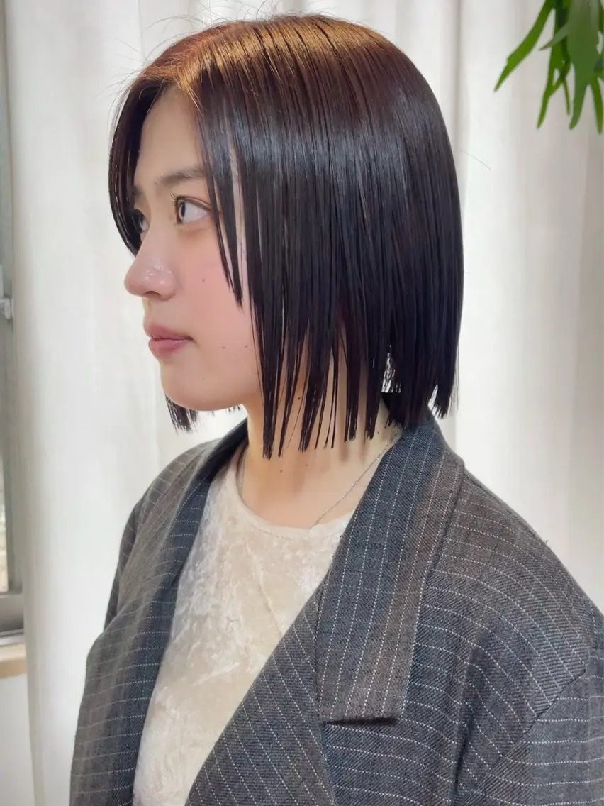ショート カット ヘアカラー トリートメント 園田 渉 ◤SHIKIO◢のヘアスタイル