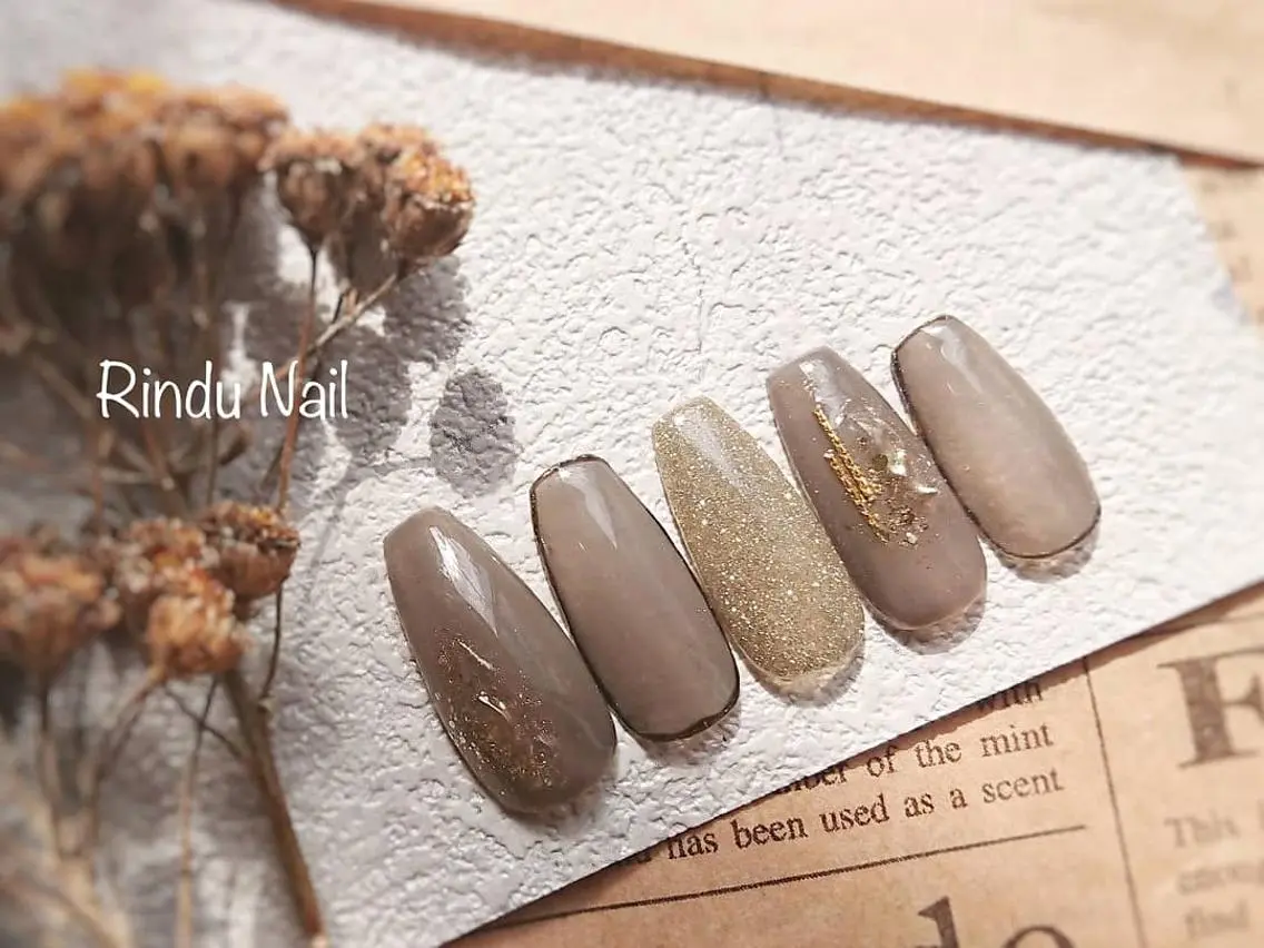 ネイル ニュアンスネイル Rindu Nail 名駅miniのネイルデザイン