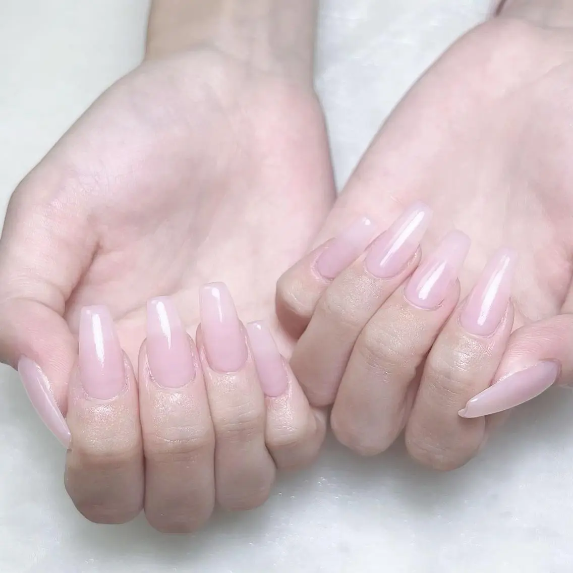 ネイル ワンカラーネイル NAILサロン 木にいるのネイルデザイン