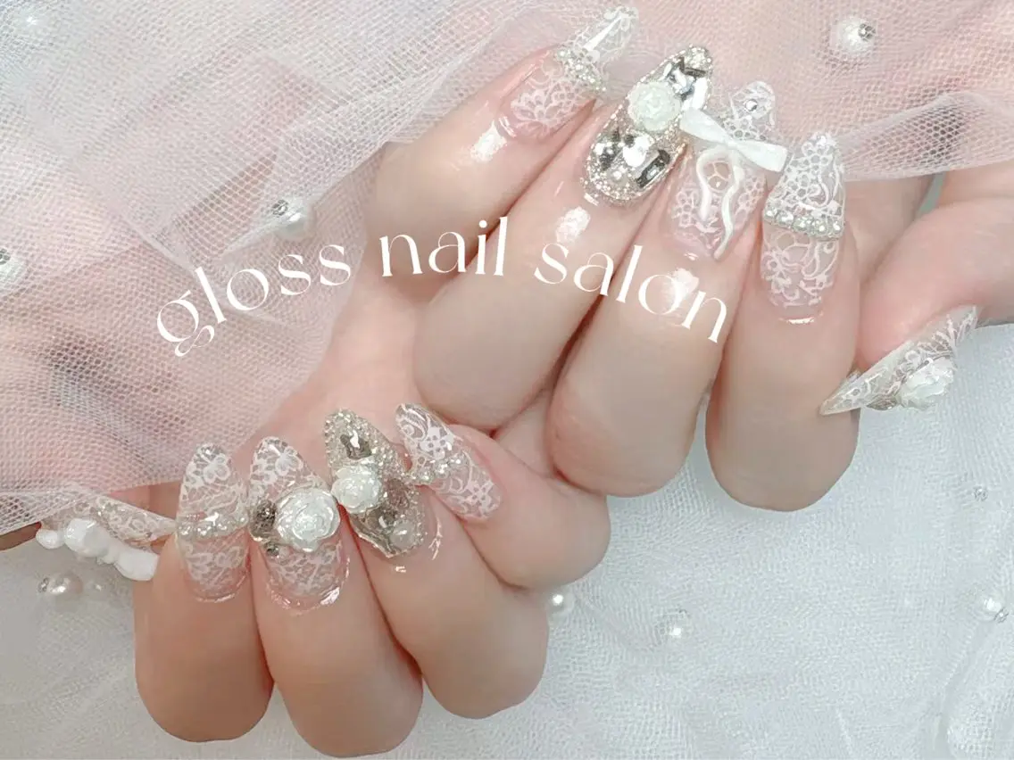 ネイル ハンドネイル ゆり🌷 gloss nailのネイルデザイン