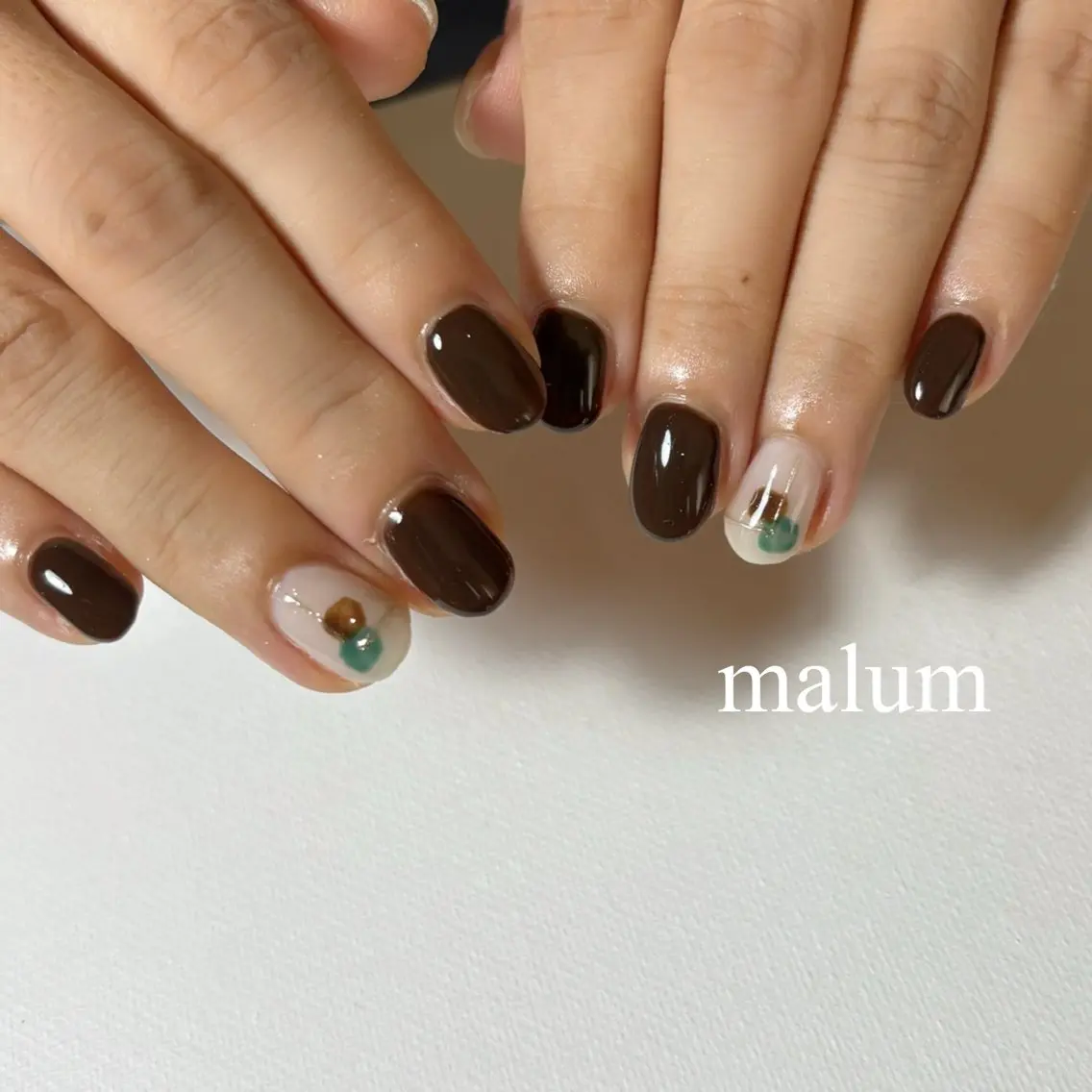 ネイル ハンドネイル malum nailのネイルデザイン