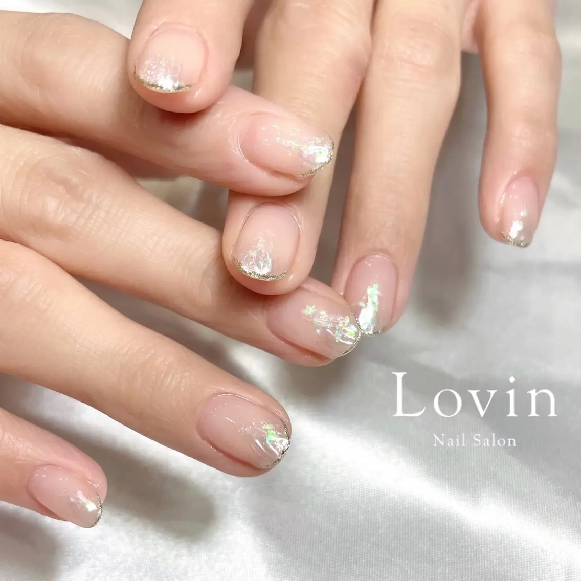 ネイル ジェルネイル ニュアンスネイル オフィスネイル パラジェル k-two nailのネイルデザイン