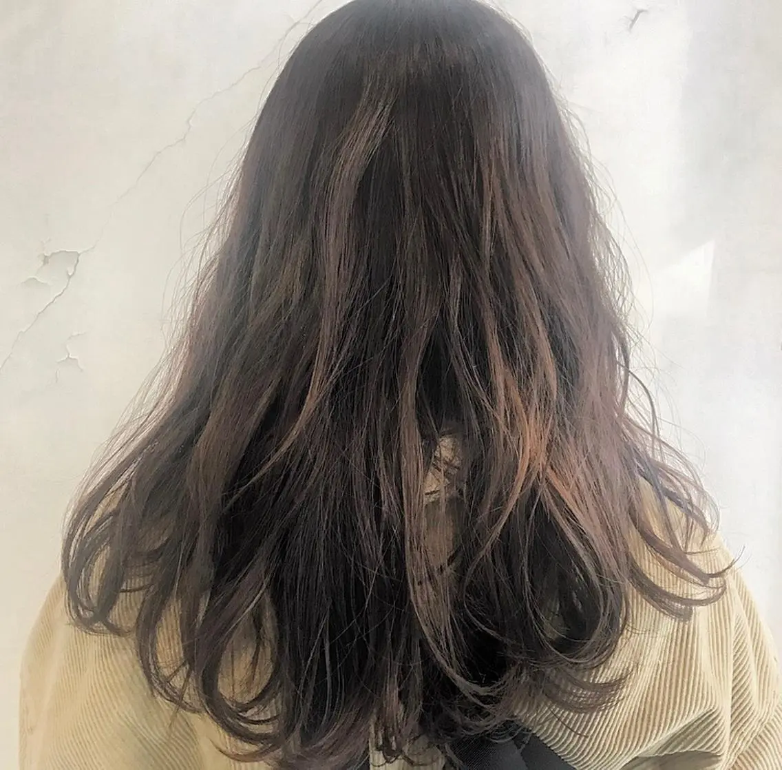 ロング カラー 似合わせカットカラー ♡佐藤捺美のヘアスタイル