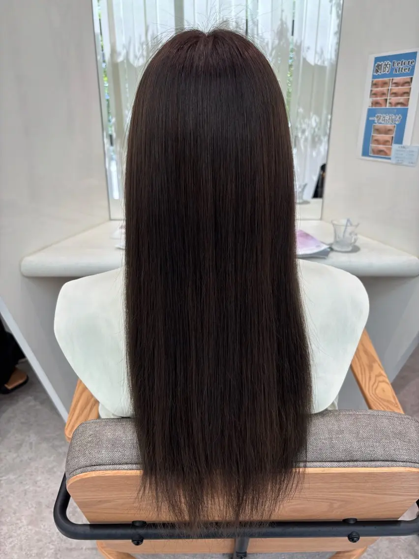 ロング カラー ヘアカラー 志村 梨帆のヘアスタイル
