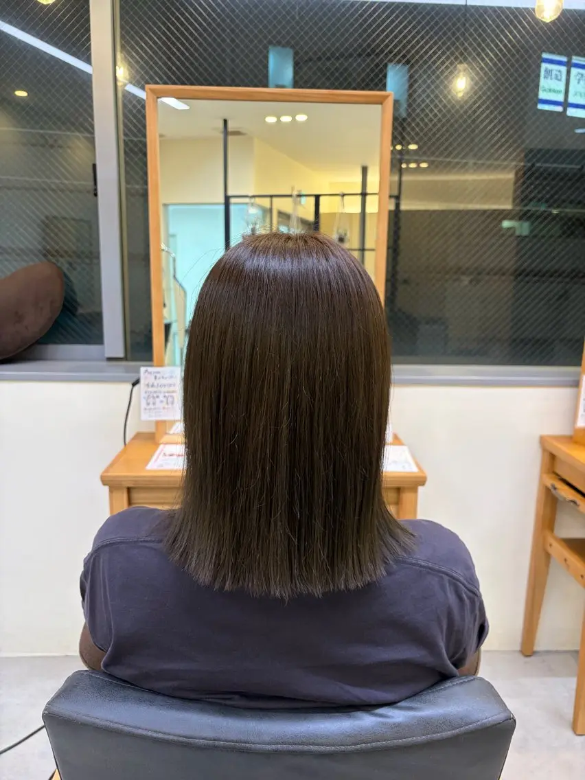 ミディアム ボブ 村上 一葉のヘアスタイル