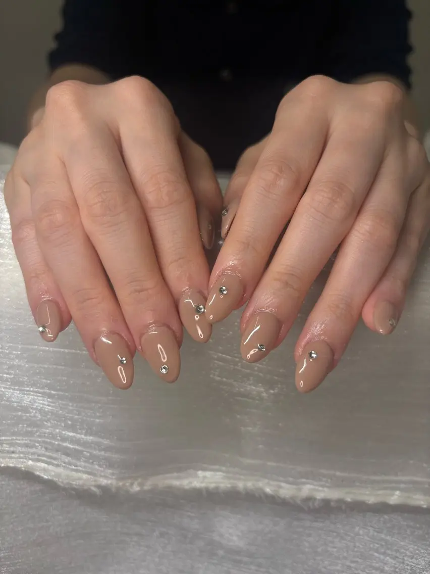 ネイル 長さ出し ネイルチップ glowé Runaのネイルデザイン