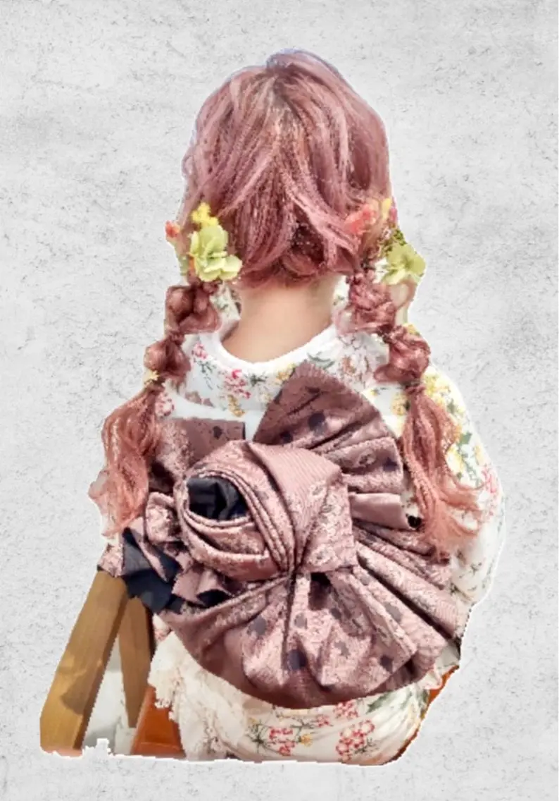 👘【振袖着付け＋ヘアセット】🩷予約リクエストのみ受付の写真