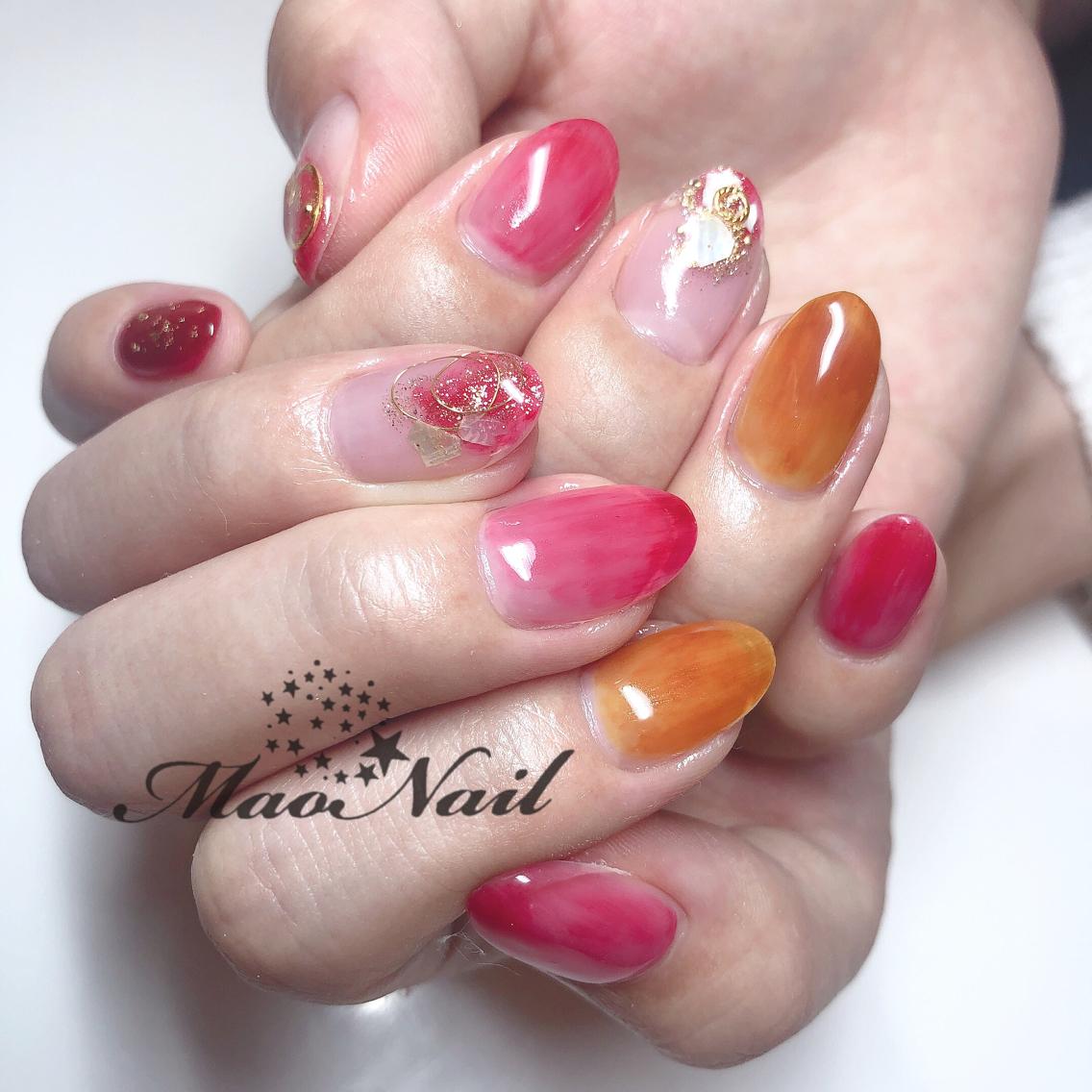 ネイル ハンドネイル mao nailのネイルデザイン