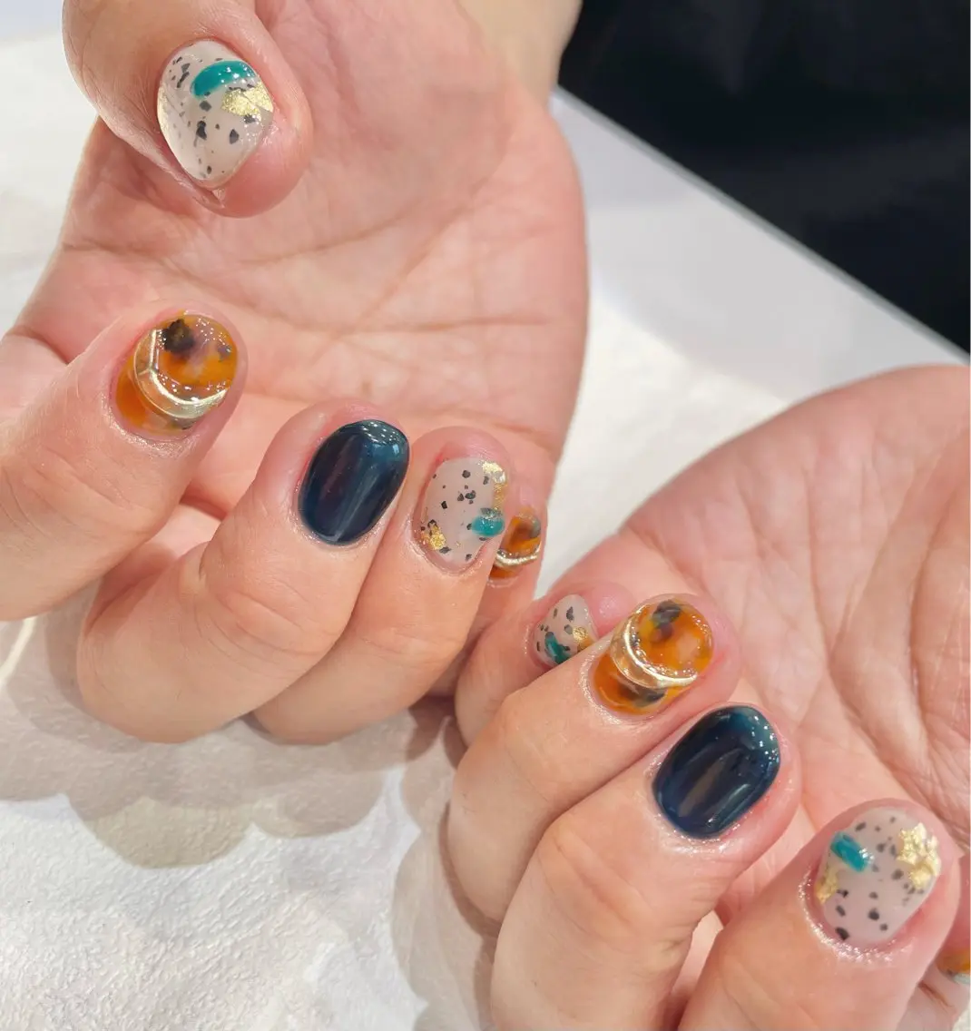 ネイル ハンドネイル Ash関内ネイリスト 荒木のネイルデザイン