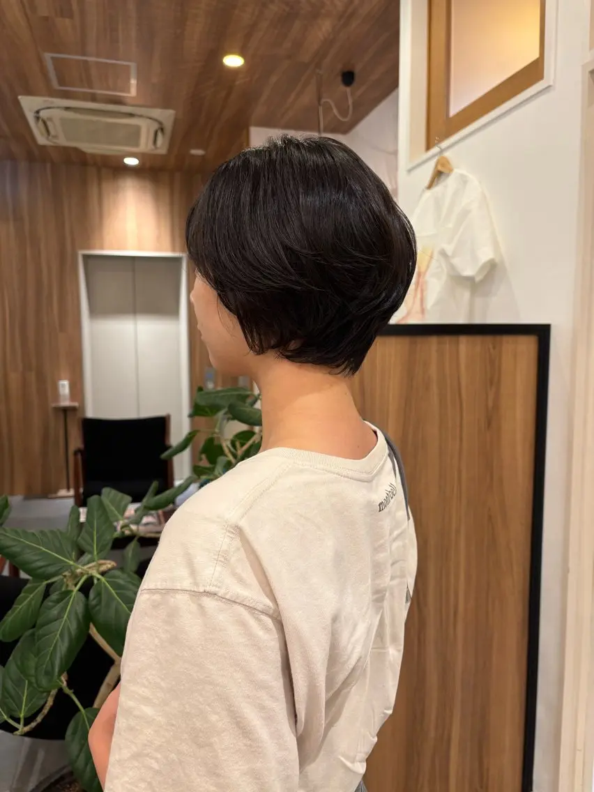 ショート パーマ 穂乃香 BEAUTRIUMのヘアスタイル
