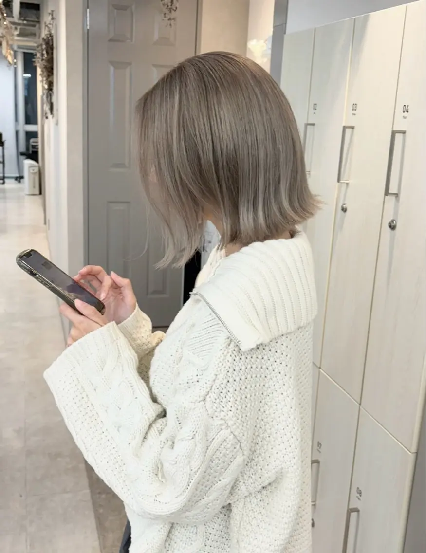 ショート カラー カット ヘアカラー トリートメント Chainon　山中 拓也のヘアスタイル