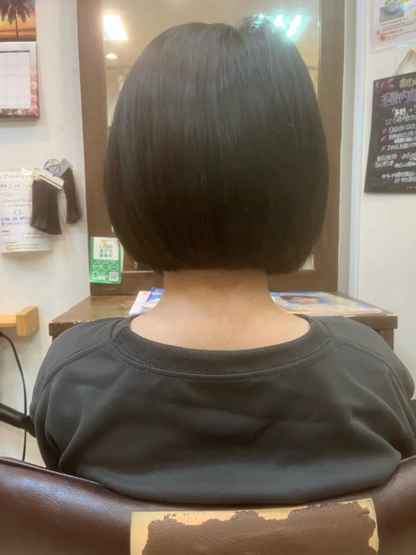 ショート ボブ トリートメント カット 関 健二郎のヘアスタイル