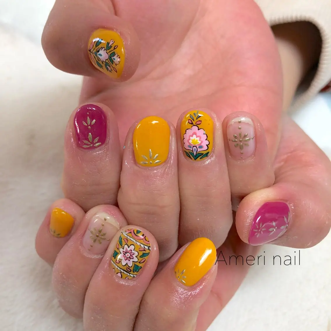 ネイル ハンドネイル nailist TOMOのネイルデザイン