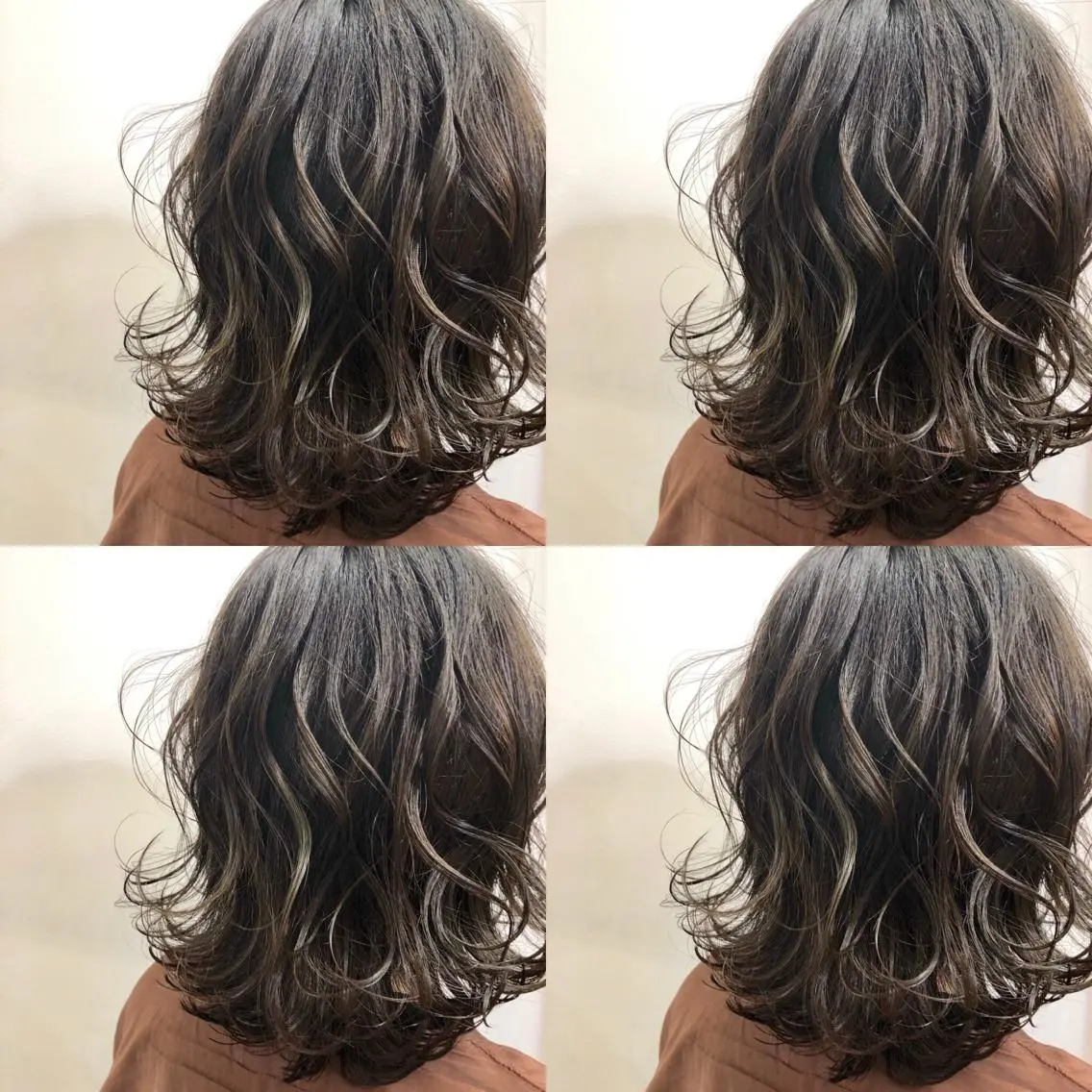 ショート カラー アッシュ ブリーチ ブリーチなしカラー ブリーチ👩‍🦳/ ‪✂︎MANAMIのヘアスタイル