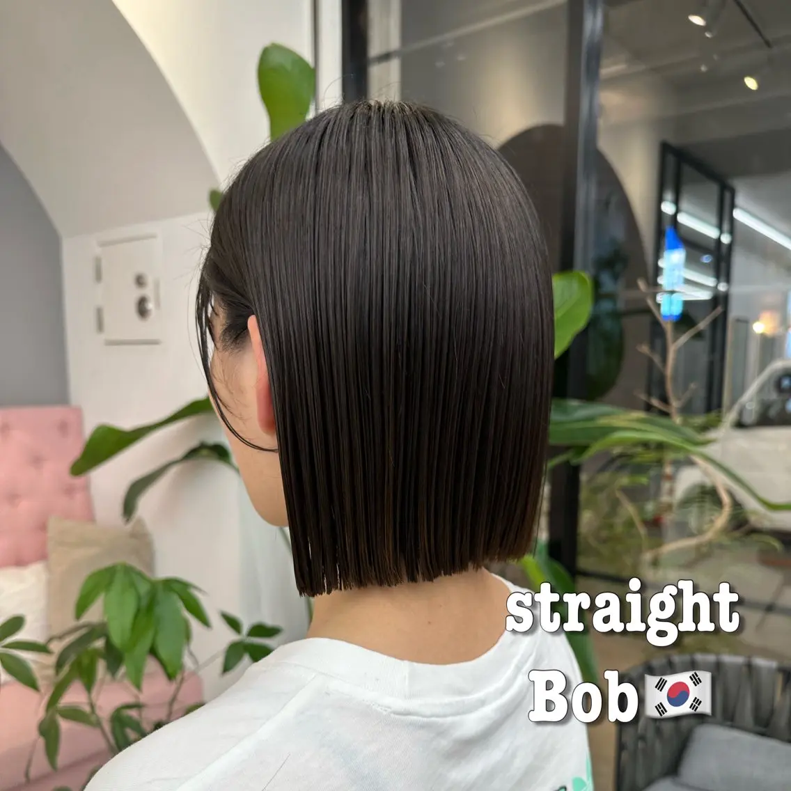 ミディアム ボブ レイヤーカット 瑠輝のヘアスタイル