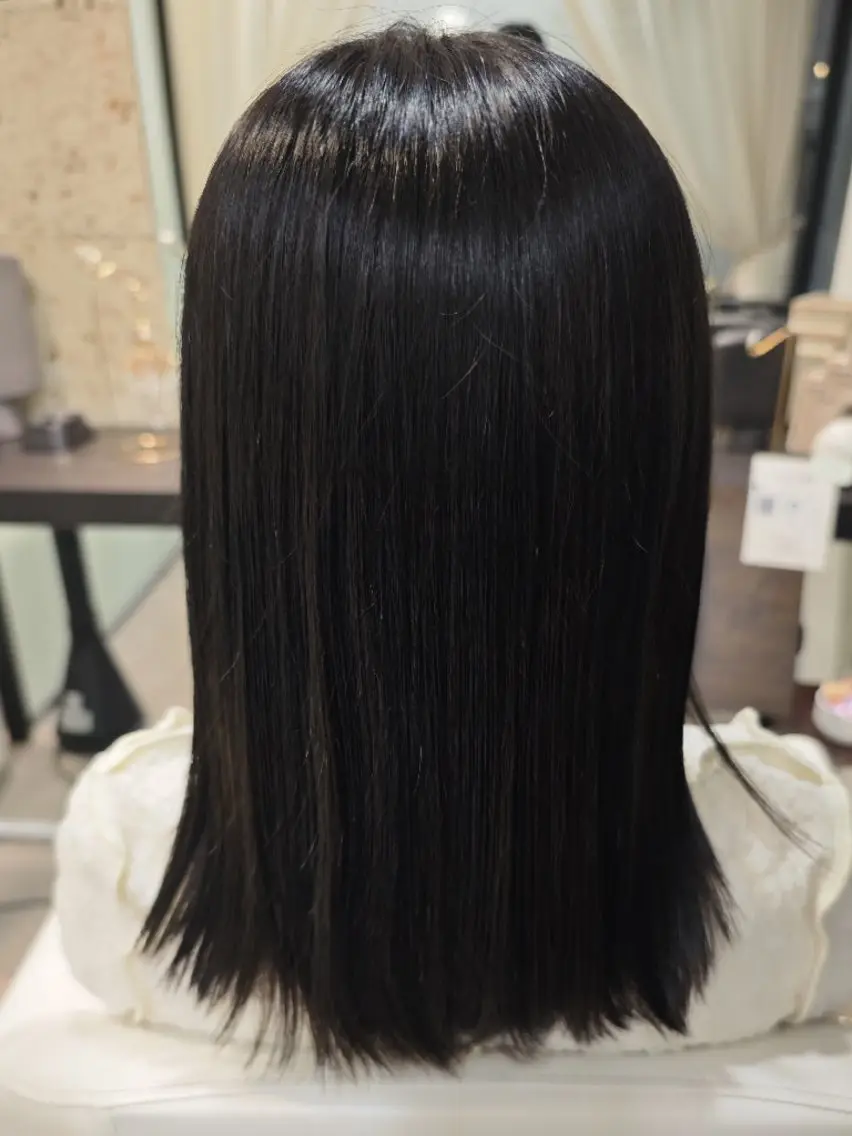 カラー ミディアム ヘアカラー 吉岡 翔太のヘアスタイル