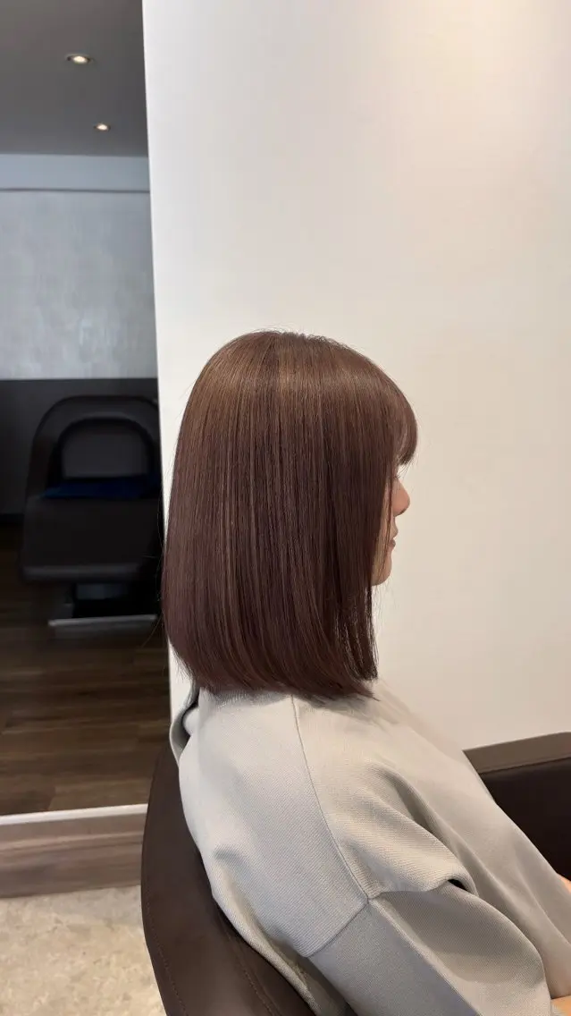 カラー ブリーチ ピンクカラー ヘアカラー Coup   滝田 聡のヘアスタイル