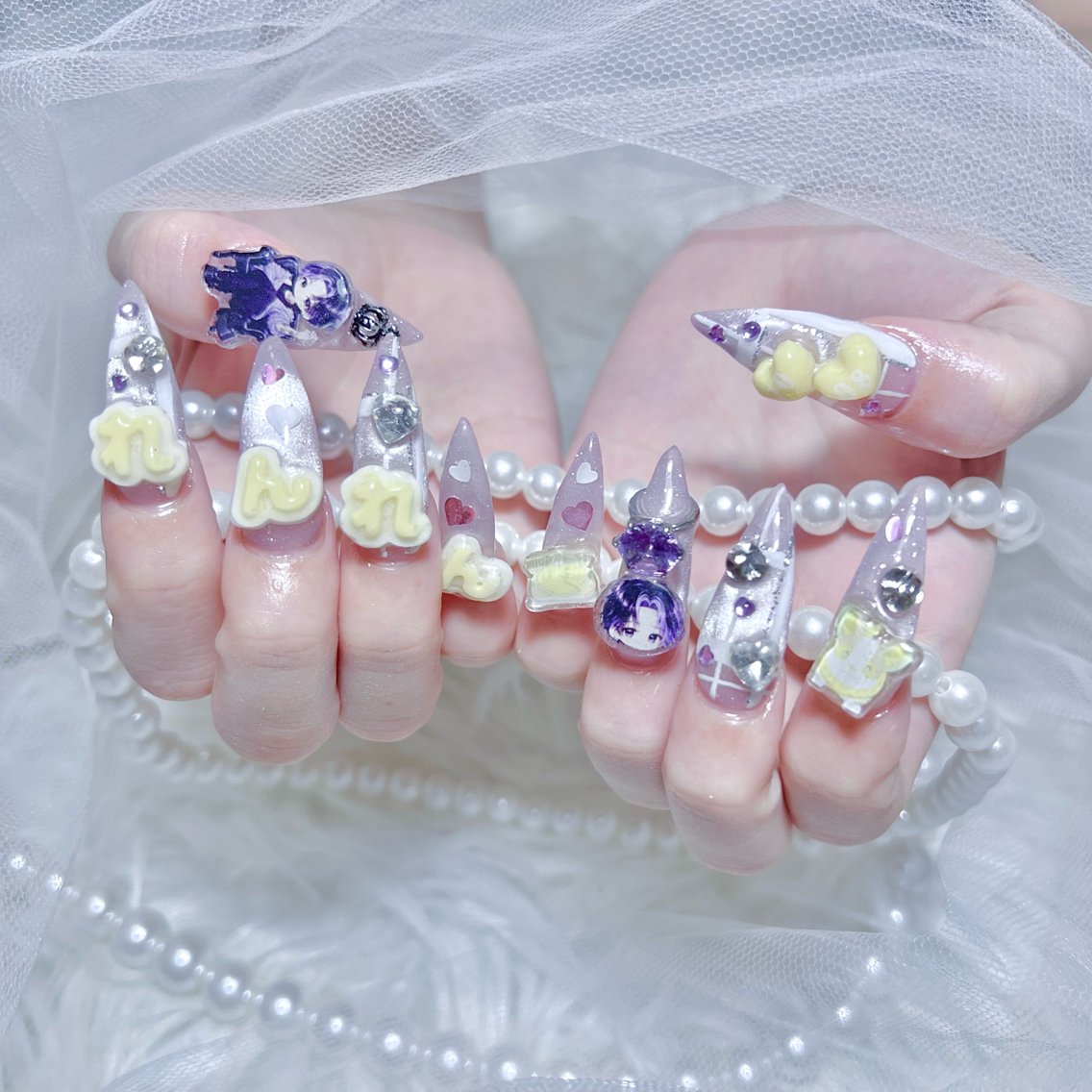 ネイル 持ち込み ハンドネイル Nail salon unmeltのネイルデザイン