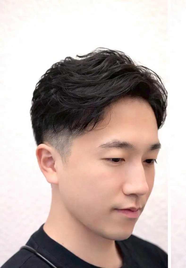 ショート メンズ カット ヘアセット HIRO GINZA 銀座一丁目店のヘアスタイル