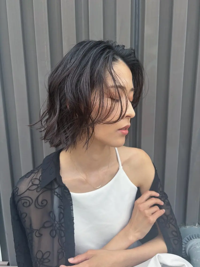 似合わせカット/ 艶カラー/いらみなのヘアスタイル