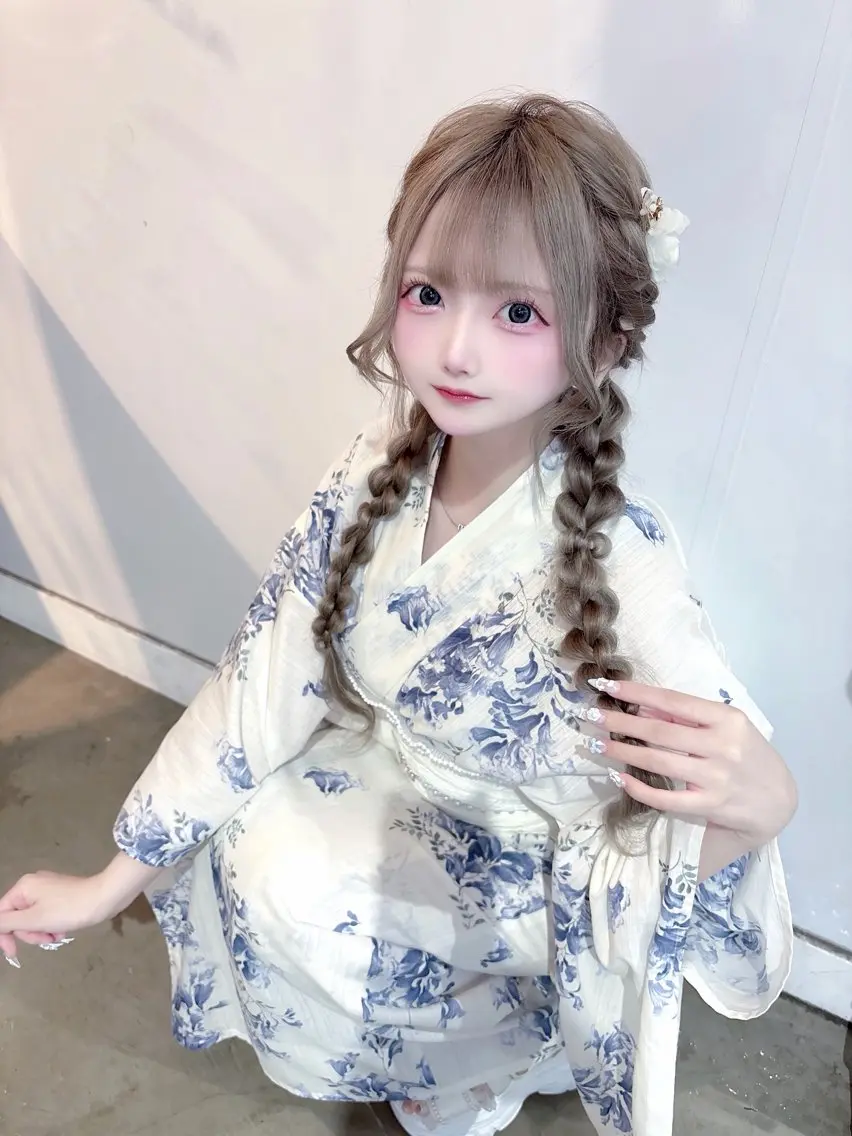 ロング カラー カット ヘアカラー トリートメント エクステ ハイトーンエクステ 🎩カズキ🎩のヘアスタイル