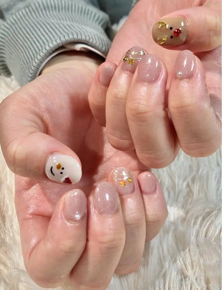 ネイル ハンドネイル たまプラーザ ANZUのネイルデザイン