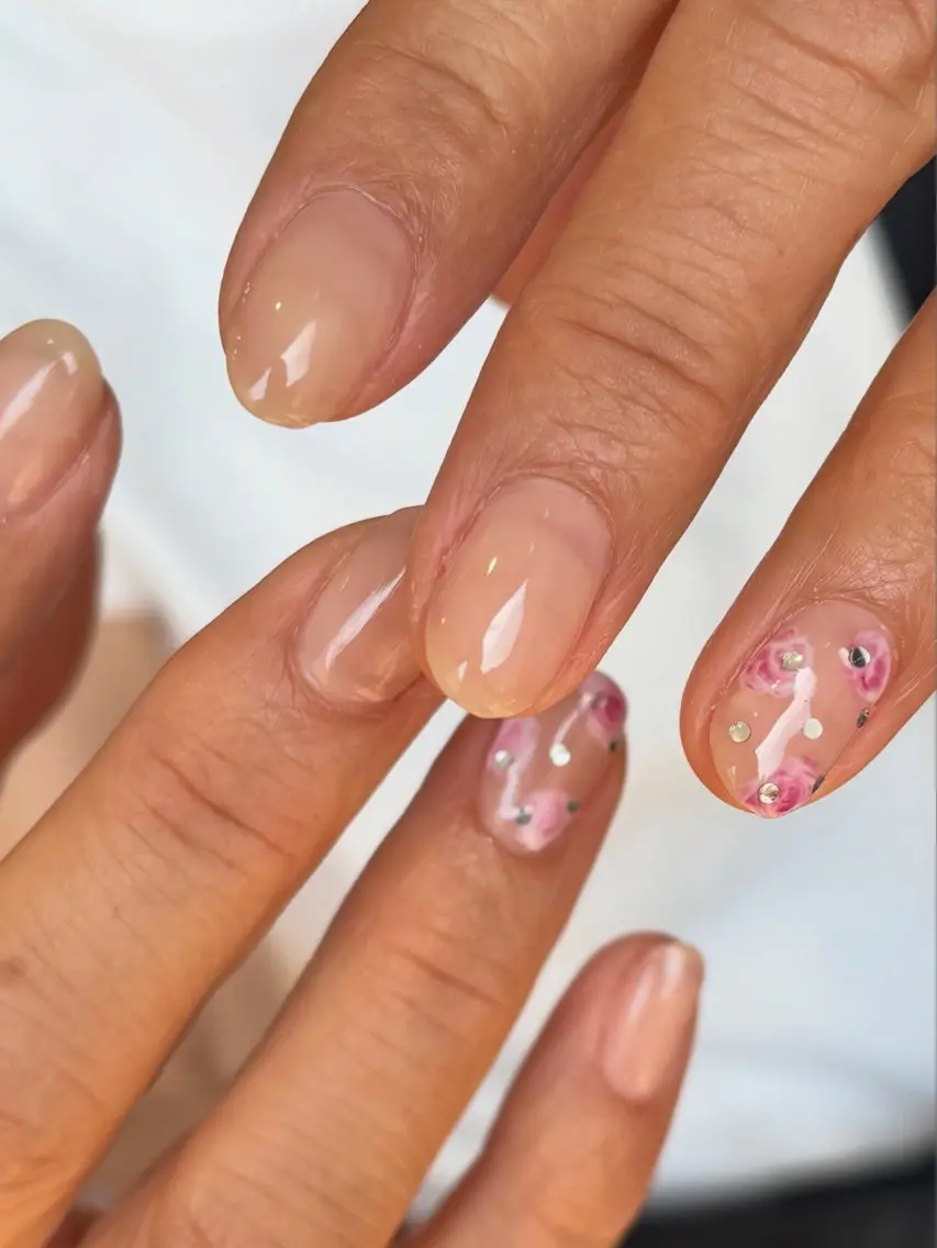 ネイル アートネイル ニュアンスネイル lead nail sayakaのネイルデザイン