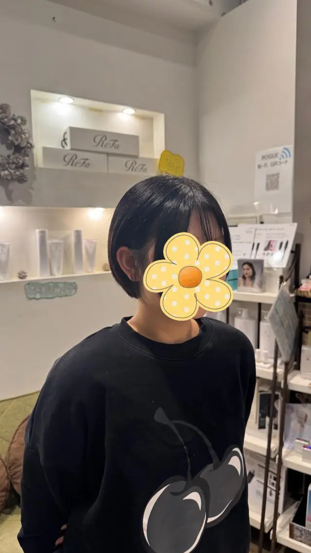 ショート ショートボブ ボブ 顔周りカット レイヤーカット ショートヘア カット 亀有✂️正路 彩夏のヘアスタイル