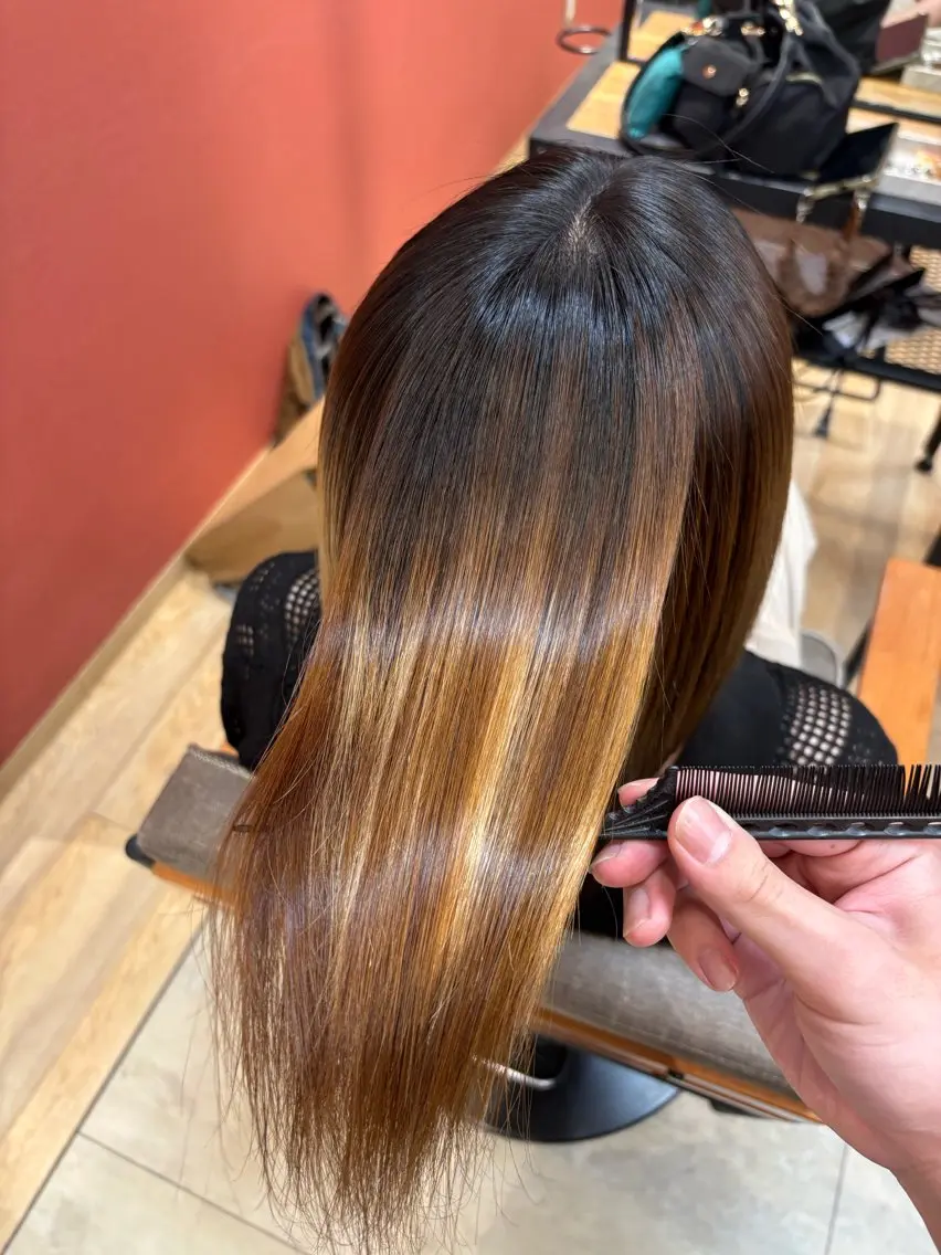 ミディアム 得能 慶太のヘアスタイル