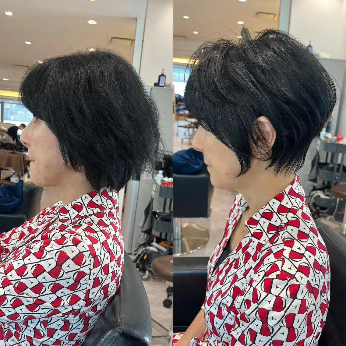 ショート カット 襟足でお悩みの方✂︎ くびれ職人ハシモトのヘアスタイル