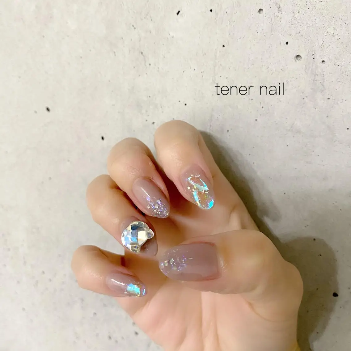 ネイル ストーンネイル テネルネイル tener nailのネイルデザイン