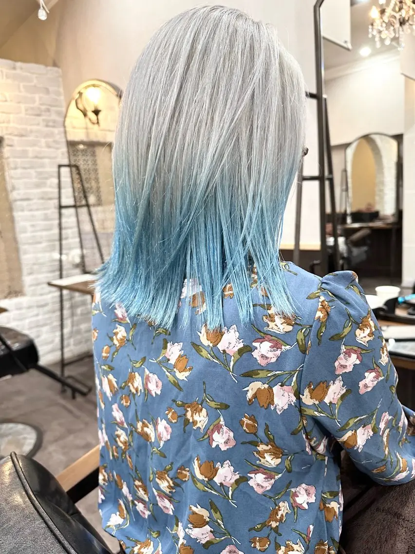 ミディアム 💖透明感カラー HAYATO💖のヘアスタイル