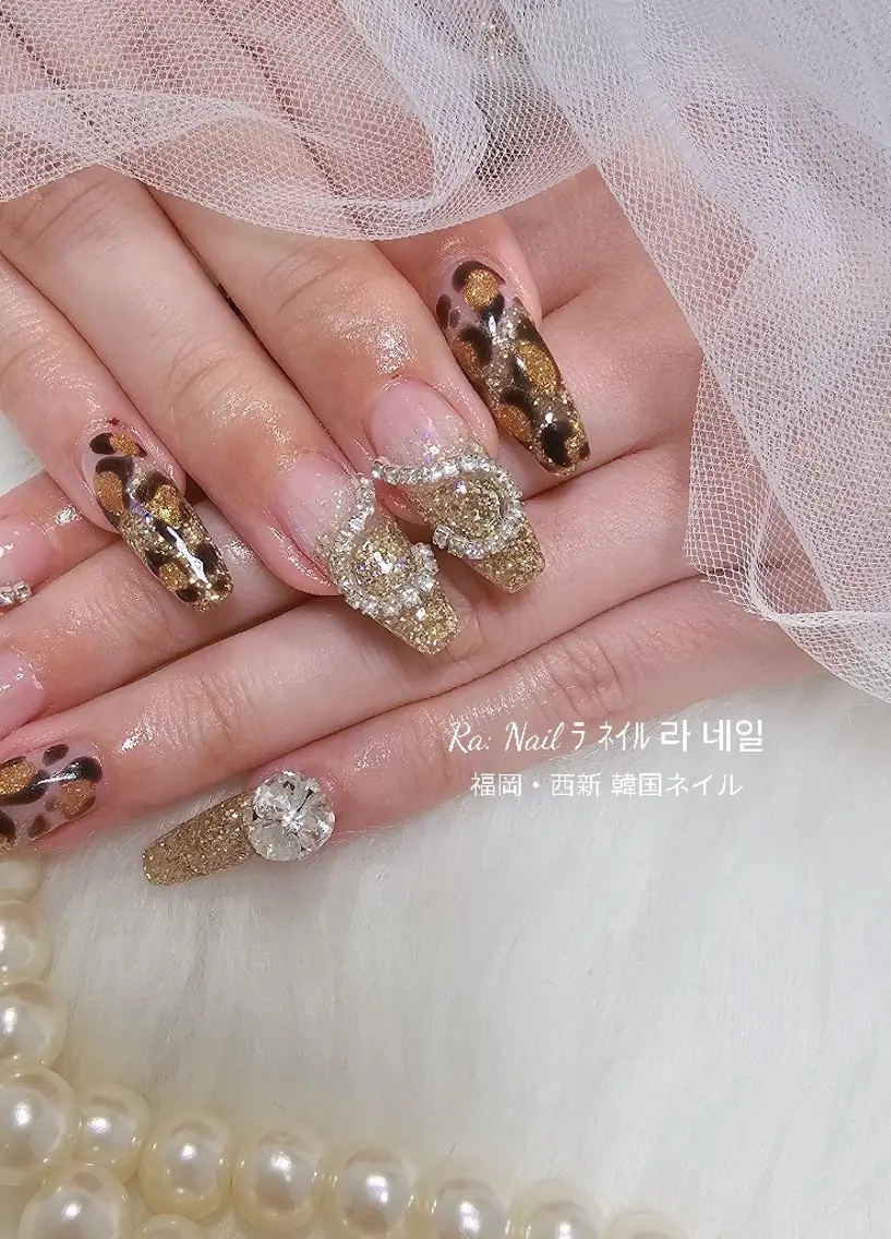 ネイル スカルプネイル Ra: Nail   라: 네일のネイルデザイン