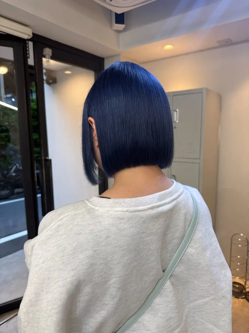 ショート カット ヘアカラー AMI/ブリーチ/ English OKのヘアスタイル