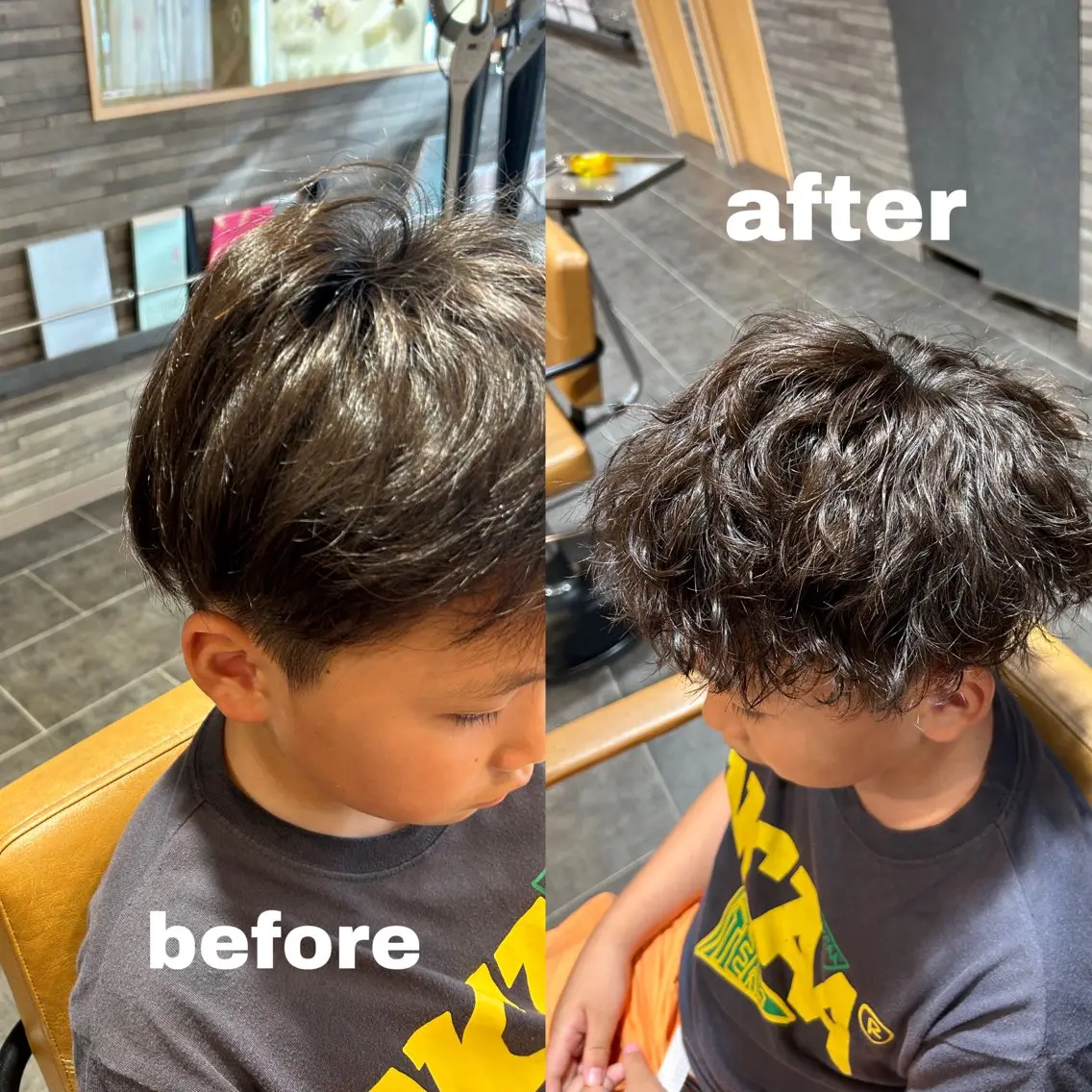 メンズ メンズパーマ 川野 柚奈のヘアスタイル