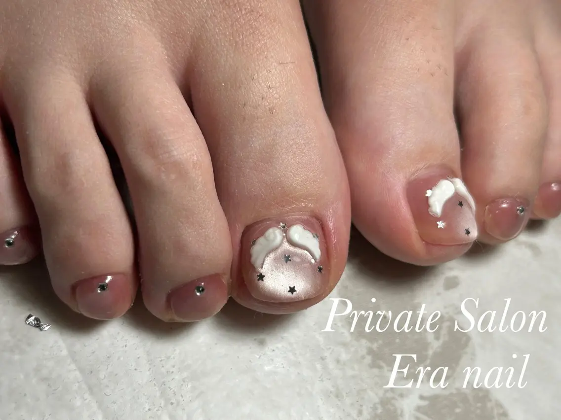 ネイル フットネイル フットネイル Era nailのネイルデザイン